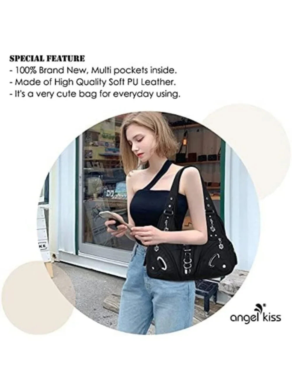 Stylish Large Hobo Handbag for Women | Versatile Daily Shoulder Bag & Satchel